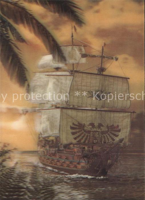 Segelschiffe Spanish Vessel 3D-Color