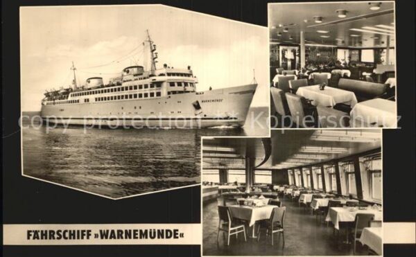 Faehre Ferry Bac Traghetto-- Fährschiff Warnemünde