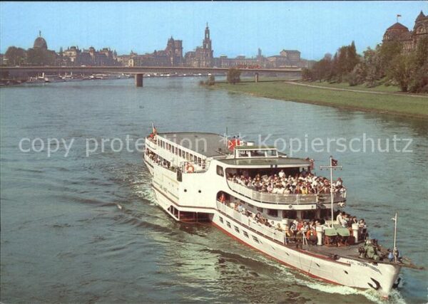 Motorschiffe Oberelbe Weisse Flotte Dresden