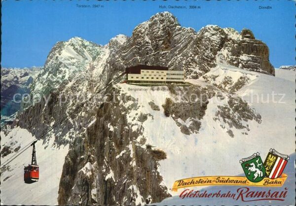 Seilbahn Dachstein-Südwand Bergstation Hunerkoge