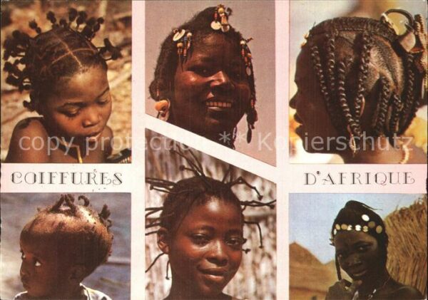 Typen Afrika Coiffures d_Afrique