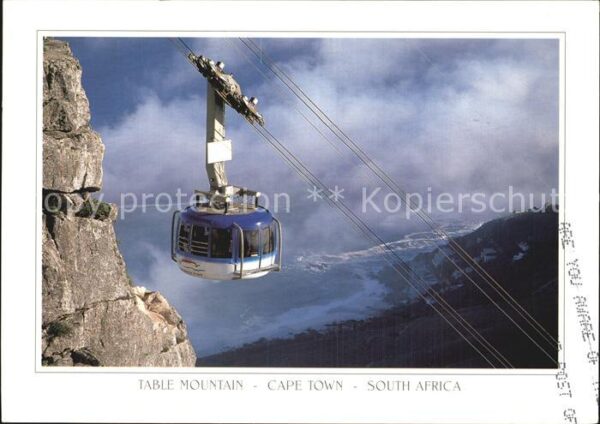 Seilbahn Table Mountain Cape Town South Africa