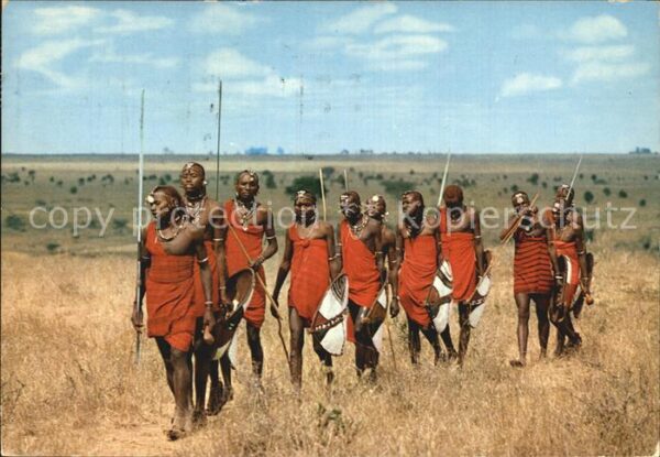 Typen Afrika Masai-Warriors