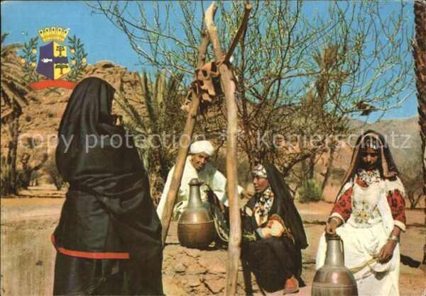 Typen Arabien Scene champetre a Tafraout