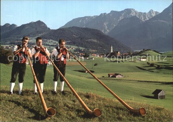 Alphorn Alphornbläser Allgäu