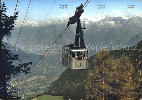 Seilbahn Ifinger Naiftal Meran