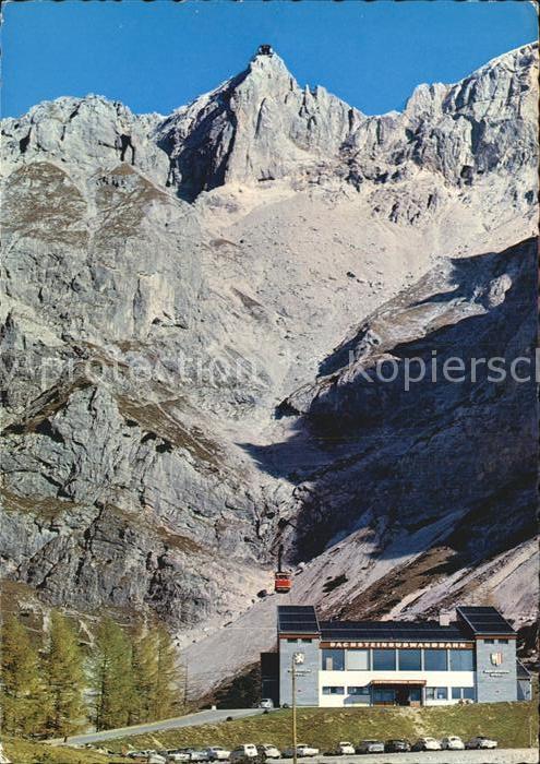 Seilbahn Gletscherbahn Ramsau Talstation