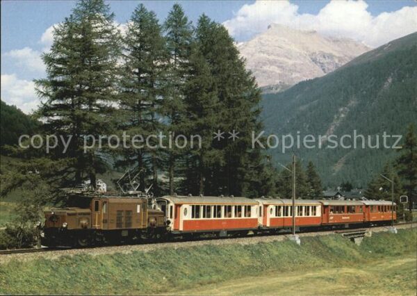 Eisenbahn Rhätische Bahn Elektrische Lokomotive G