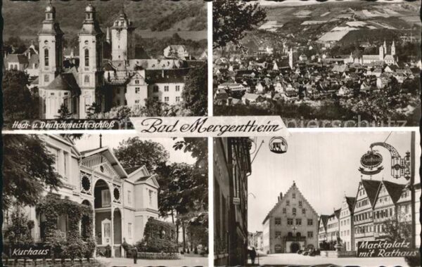 Bad Mergentheim Hoch und Deutschmeisterschloss Kurhaus
