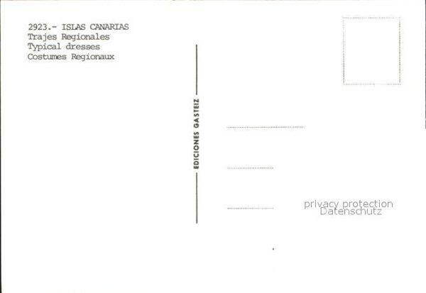 Islas Canarias Trajes Regionales – Bild 2