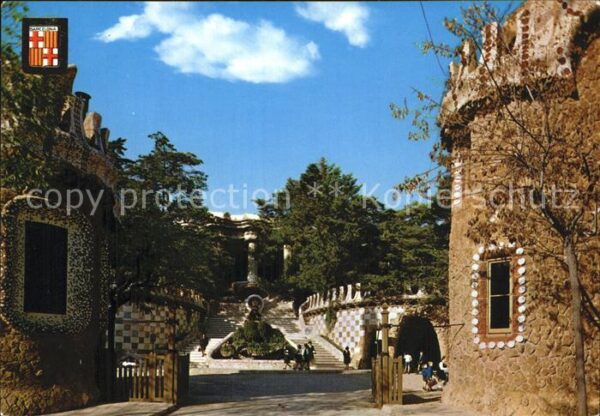 Barcelona Cataluna Entrada al Parque Güell