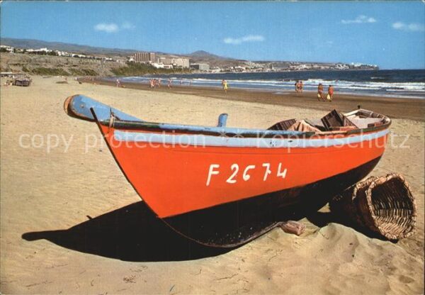 Playa del Ingles Strandpartie Boot