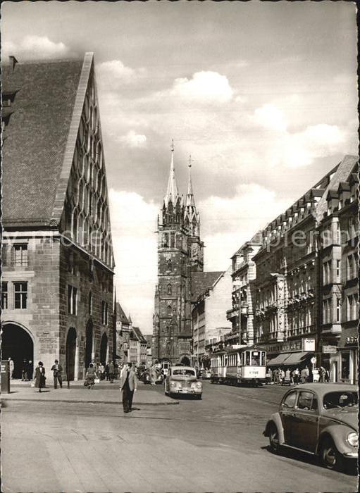 Nuernberg Königstrasse Lorenzkirche