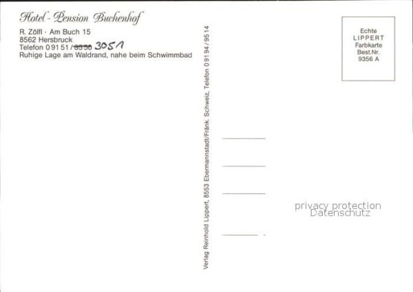 Hersbruck Hotel Pension Buchenhof – Bild 2