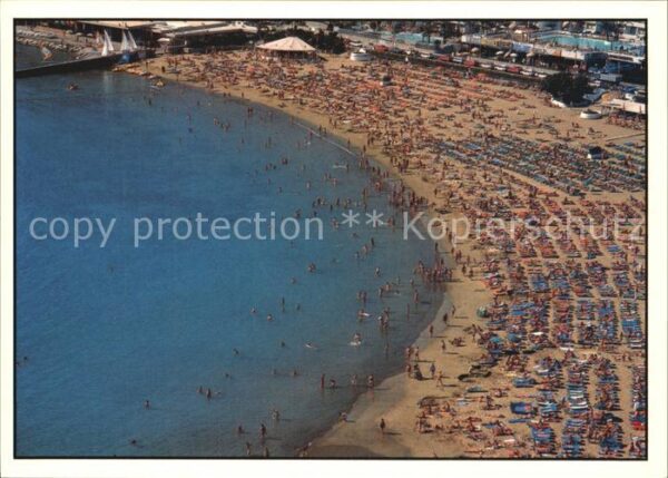 Puerto Rico Gran Canaria Strand Fliegeraufnahme