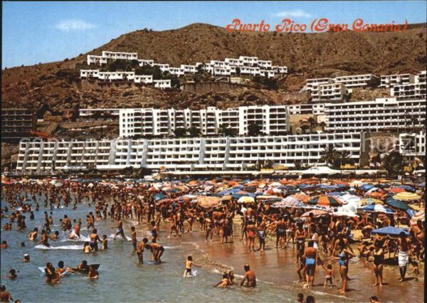 Puerto Rico Gran Canaria Strandpartie Hotels