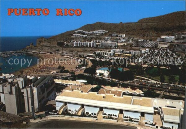 Puerto Rico Gran Canaria Vista parcial