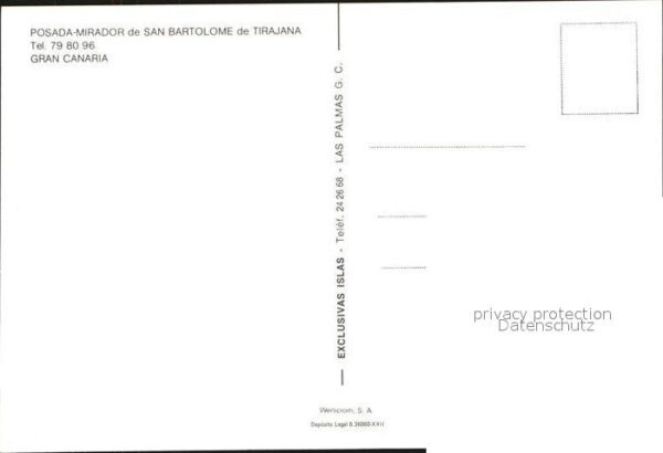 San Bartolome-de-Tirajana Posada Mirador Gastraum – Bild 2