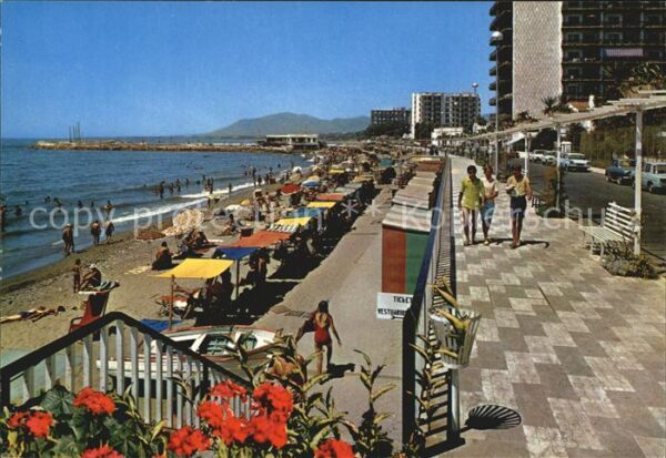 Marbella Andalucia Paseo Maritimo y Playa