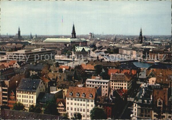 Kobenhavn Udsigt med Christansborg Slot