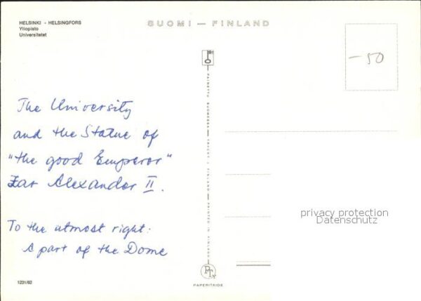 Helsinki Yliopisto Universitetet – Bild 2
