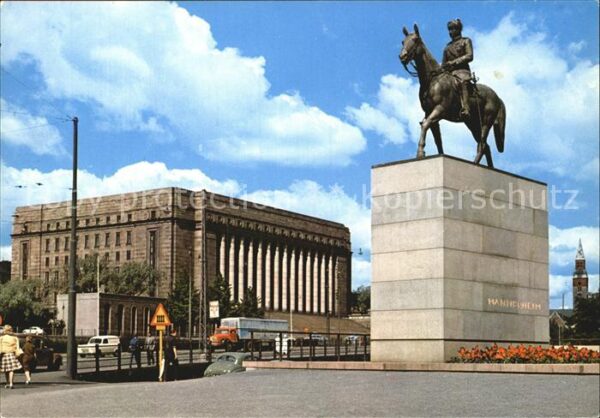 Helsinki Reichtagsgebäude und Denkmal von CGE Ma