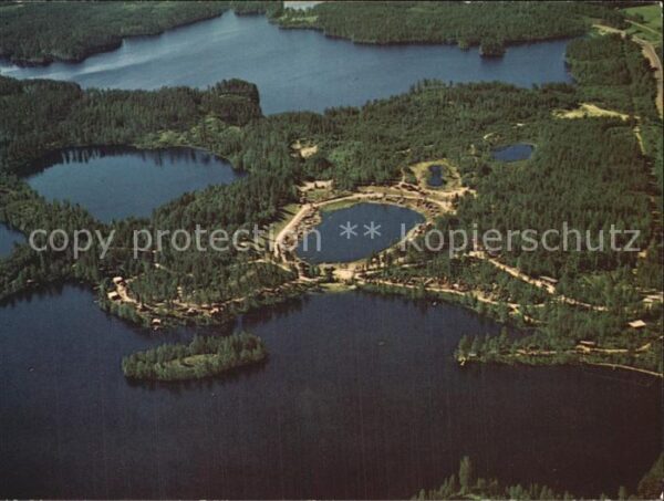 Punkaharju Lomakylä Feriendorf Fliegeraufnahme