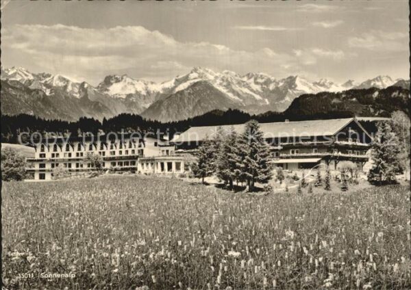 Sonthofen Oberallgaeu Alpen Moor und Kneippbad Sonnenalp