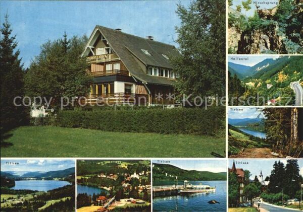 Titisee-Neustadt Haus Bergseeblick Hirschsprung Höllenta