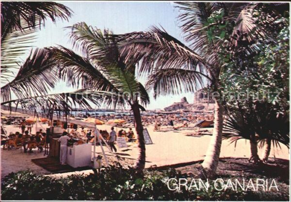 Puerto Rico Gran Canaria Strandpartie