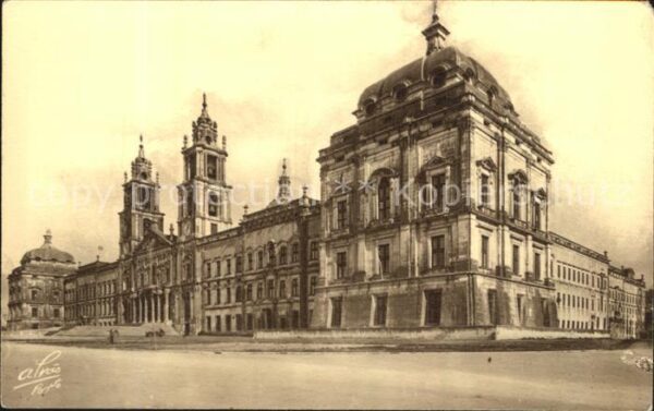 Mafra Fachada do Paco e da Basilica Palast Ba