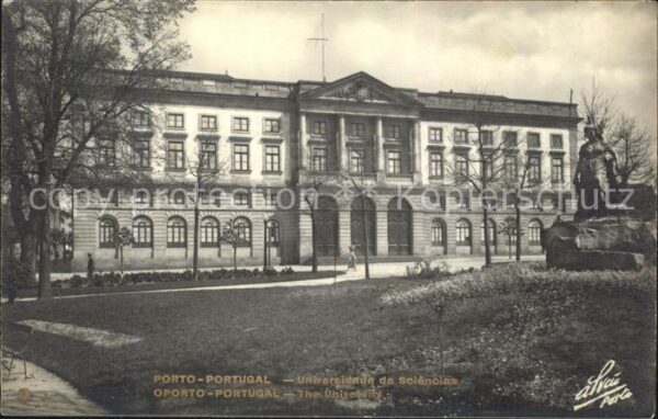 Porto Portugal Universidada de Sciencias Monumento Uni