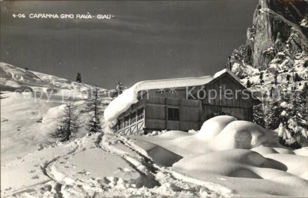Giau Capanna Gino Rava Dolomiti Berghütte Do