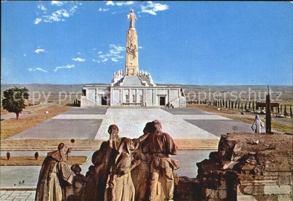 Madrid Spain Cerro de los Angeles Monumentos al Sagr
