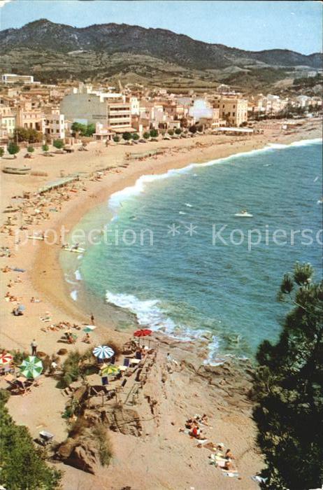 Lloret de Mar Rocas y playas de La Carabera Strand