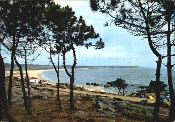 Pontevedra Playa de la Lanzada Strand Camping Küst