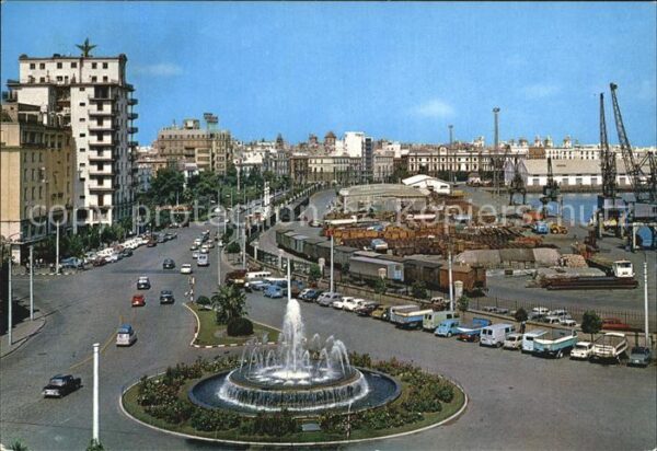 Cadiz Andalucia Avenida del Puerto Fontana