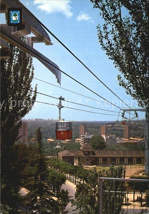 Madrid Spain Teleferico Seilbahn