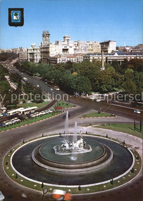 Madrid Spain Fuente de Neptuno
