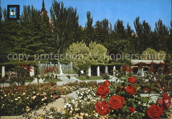 Madrid Spain Parque del Oeste Rosaleda