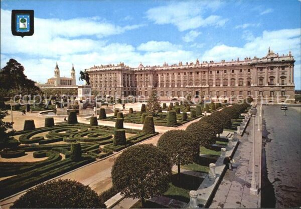 Madrid Spain Palacio Real Monumento Palast Denkmal