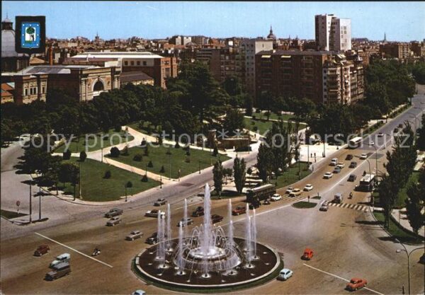 Madrid Spain Plaza de San Juan de la Cruz Paseo de l