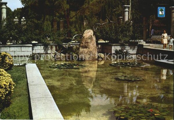 Madrid Spain Parque del Retiro Jardin de Cecilio Rod