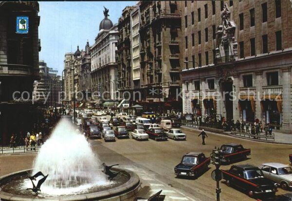 Madrid Spain Avenida Jose Antonio