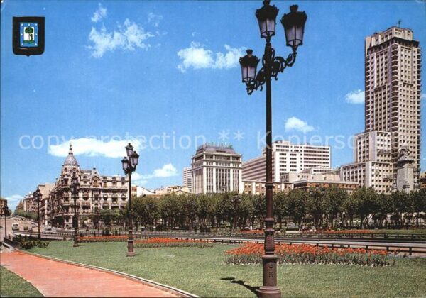 Madrid Spain Plaza de Espana