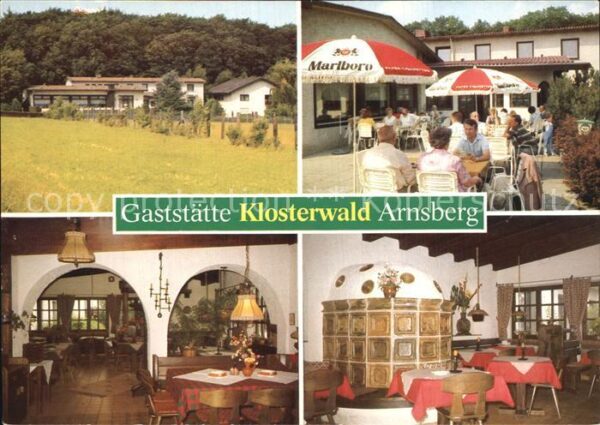Arnsburg Hessen Gaststätte Pension Zum Klosterwald