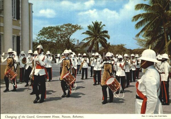 Nassau Bahamas Changing of the Guard Government House