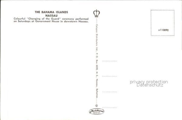 Nassau Bahamas Changing of the Guard Government House – Bild 2