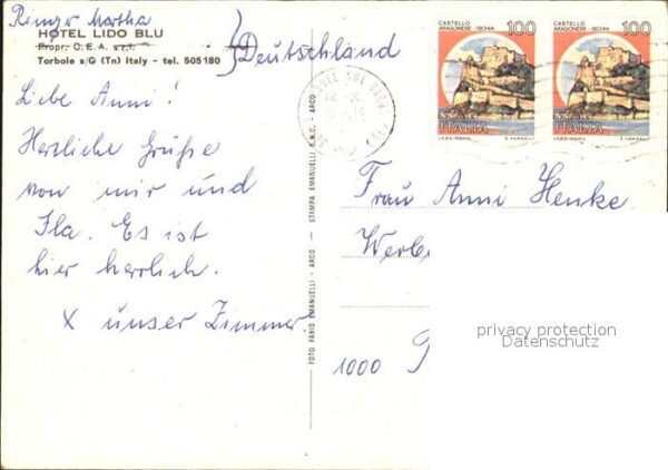 Torbole Lago di Garda Hotel Lido Blu Surfschule – Bild 2
