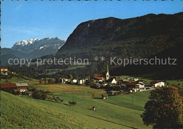 Hinterthiersee Sommerfrische Panorama gegen Wilden Kai